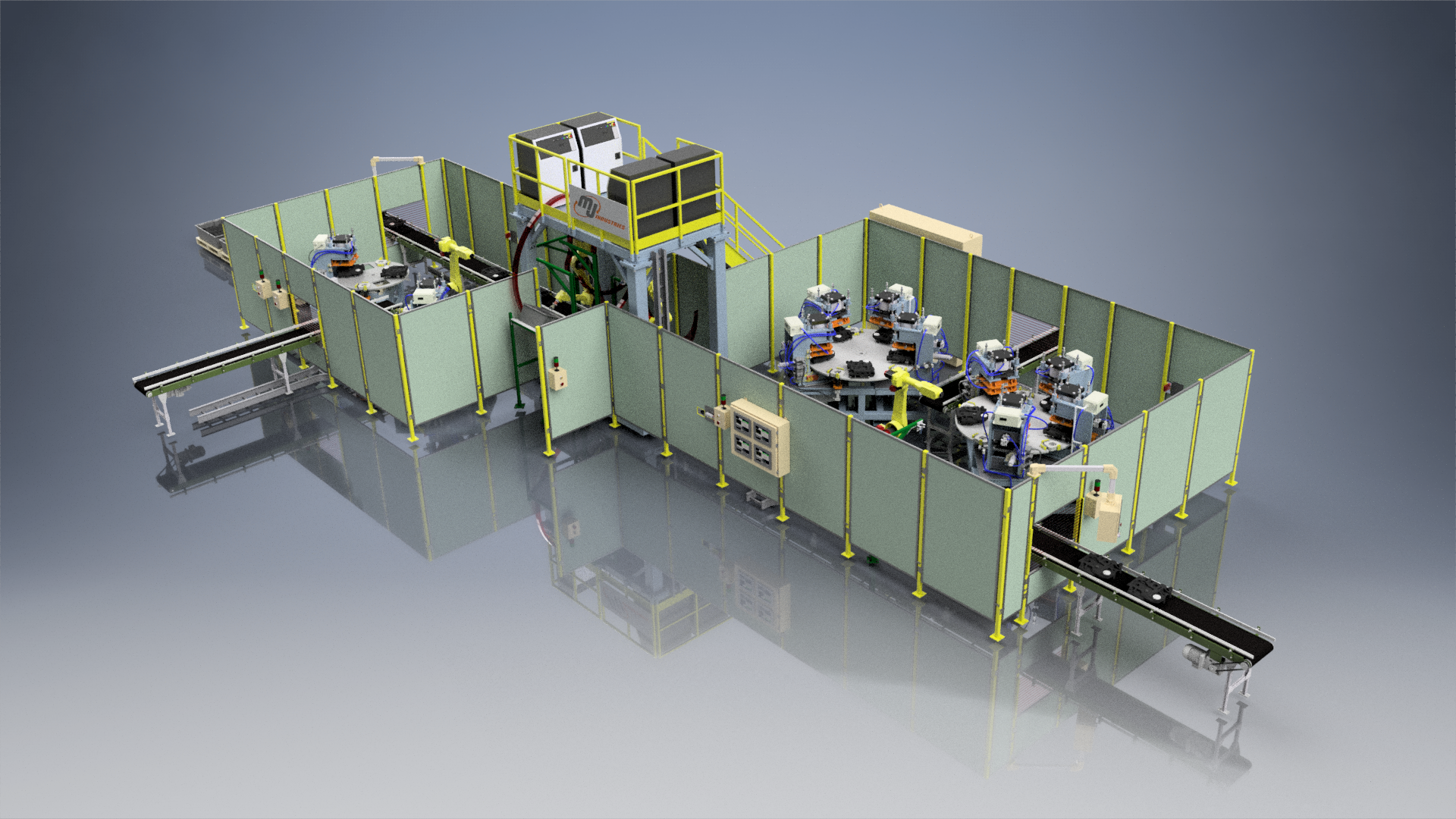 Linea de trabajo_Render InventorStudio
